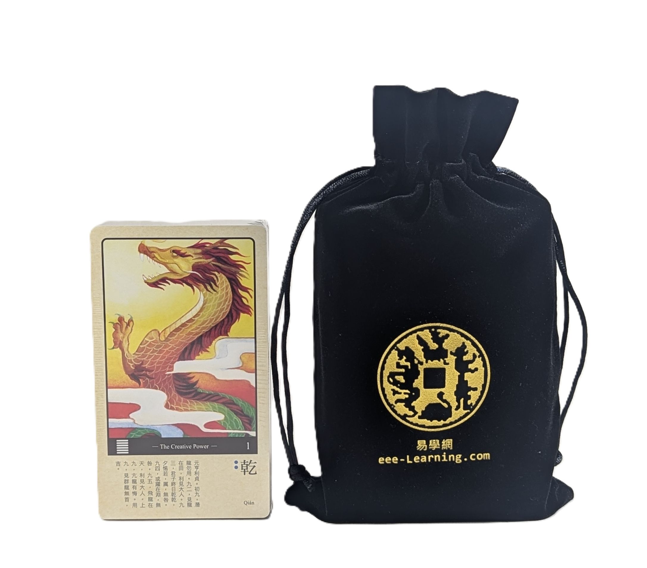 裸裝易經牌卡（含精緻絨布袋）
