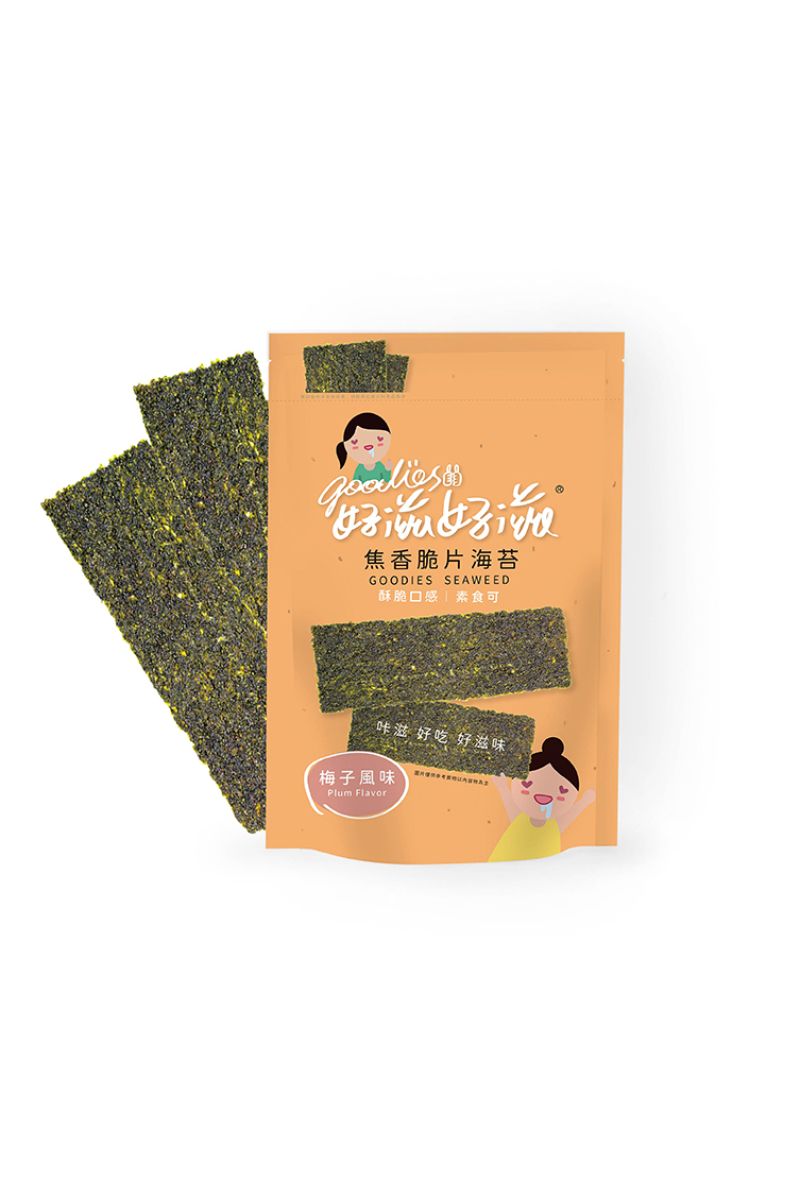 好滋好滋厚切岩烤海苔（梅子風味）【現貨+預購】