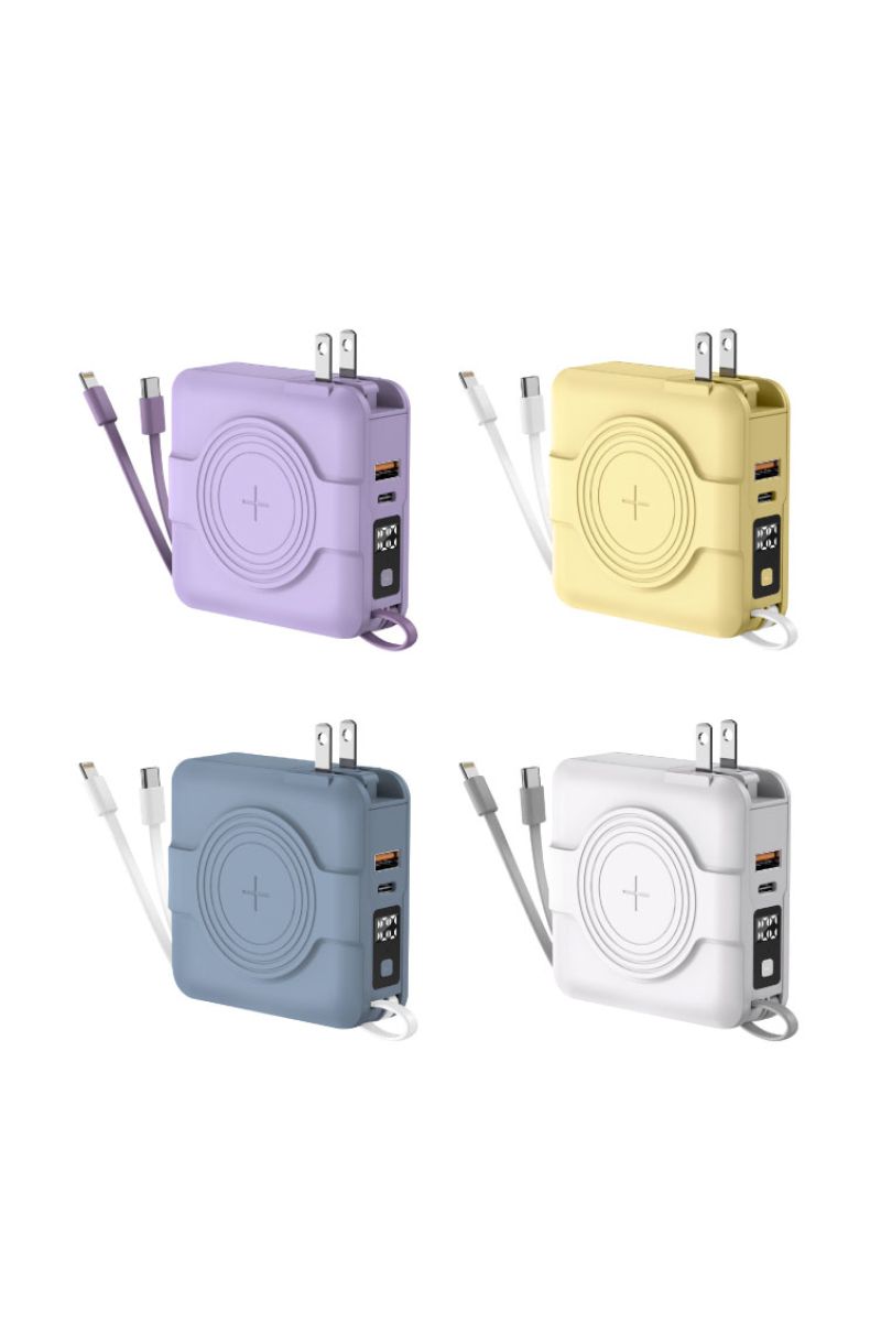 KINYO 7in1 夾心全能充【超繽紛上市】