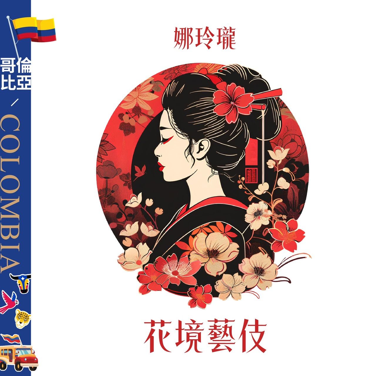 哥倫比亞  娜玲瓏  花境處理站 水洗藝伎