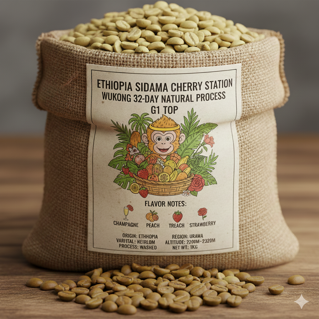 西達摩 櫻桃處理廠 悟空 32天日曬