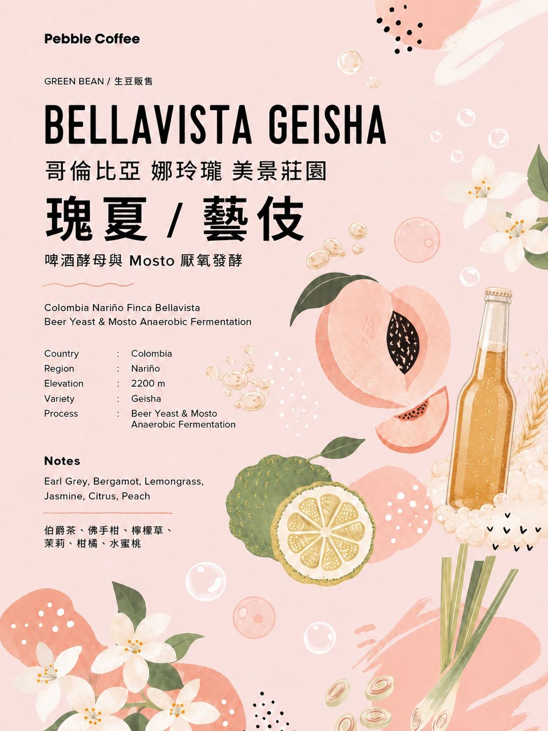 娜玲瓏 美景莊園 藝伎 啤酒酵母與 Mosto 厭氧發酵