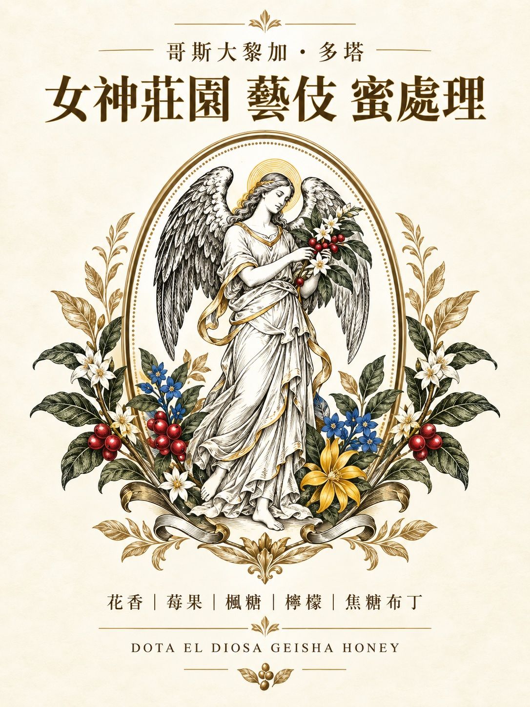多塔 女神藝伎 蜜處理