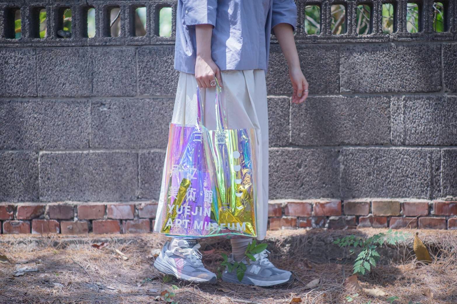 月之美術館 虹彩提袋