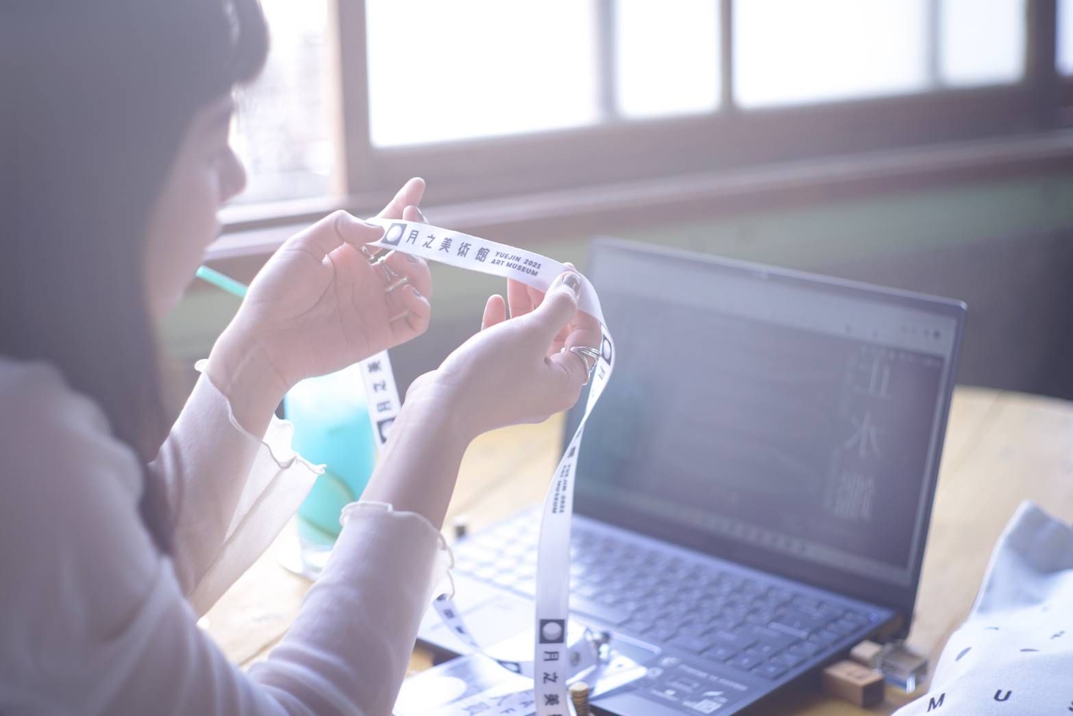 月之美術館 識別證帶