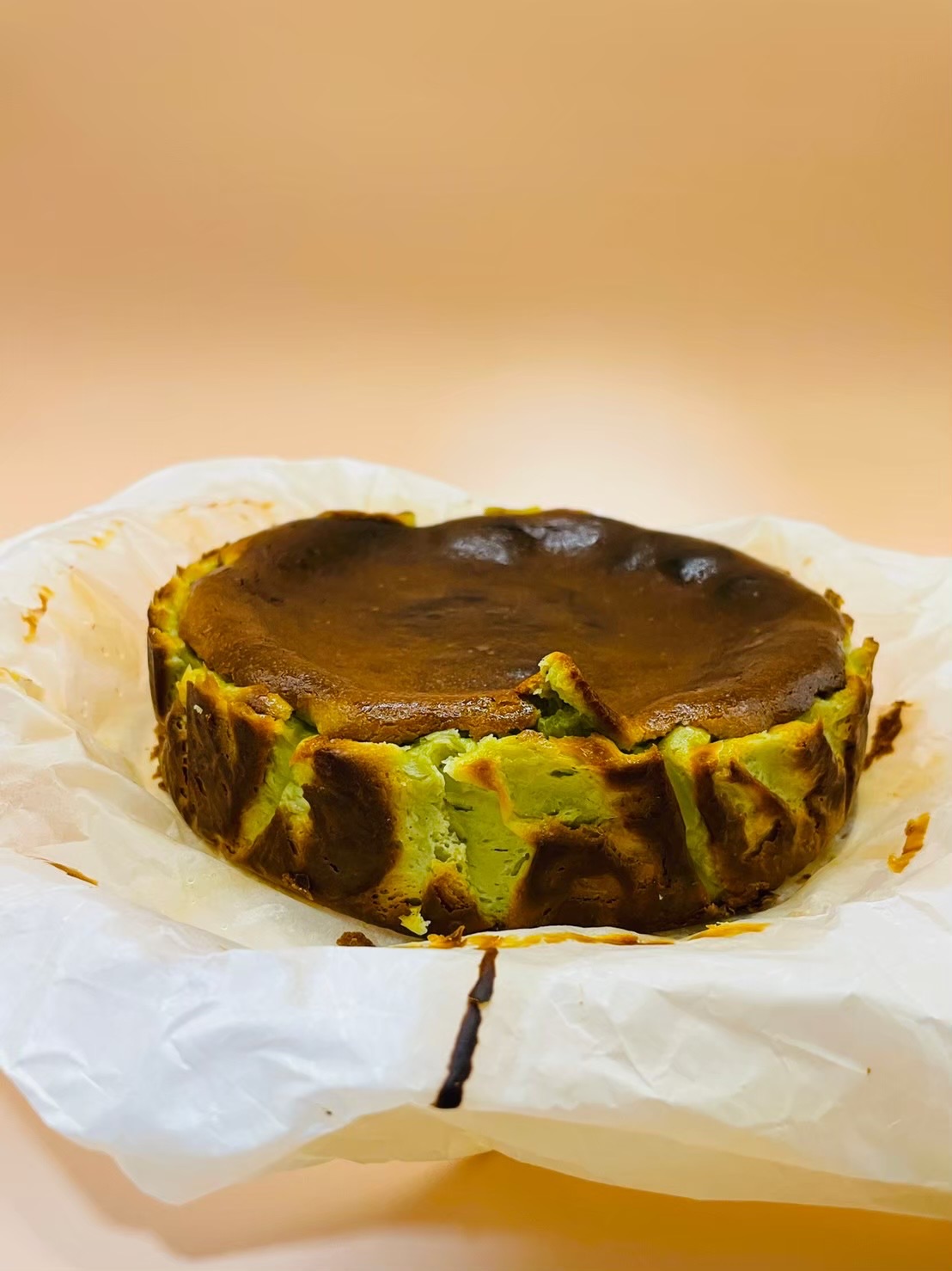 巴斯克乳酪蛋糕（抹茶）