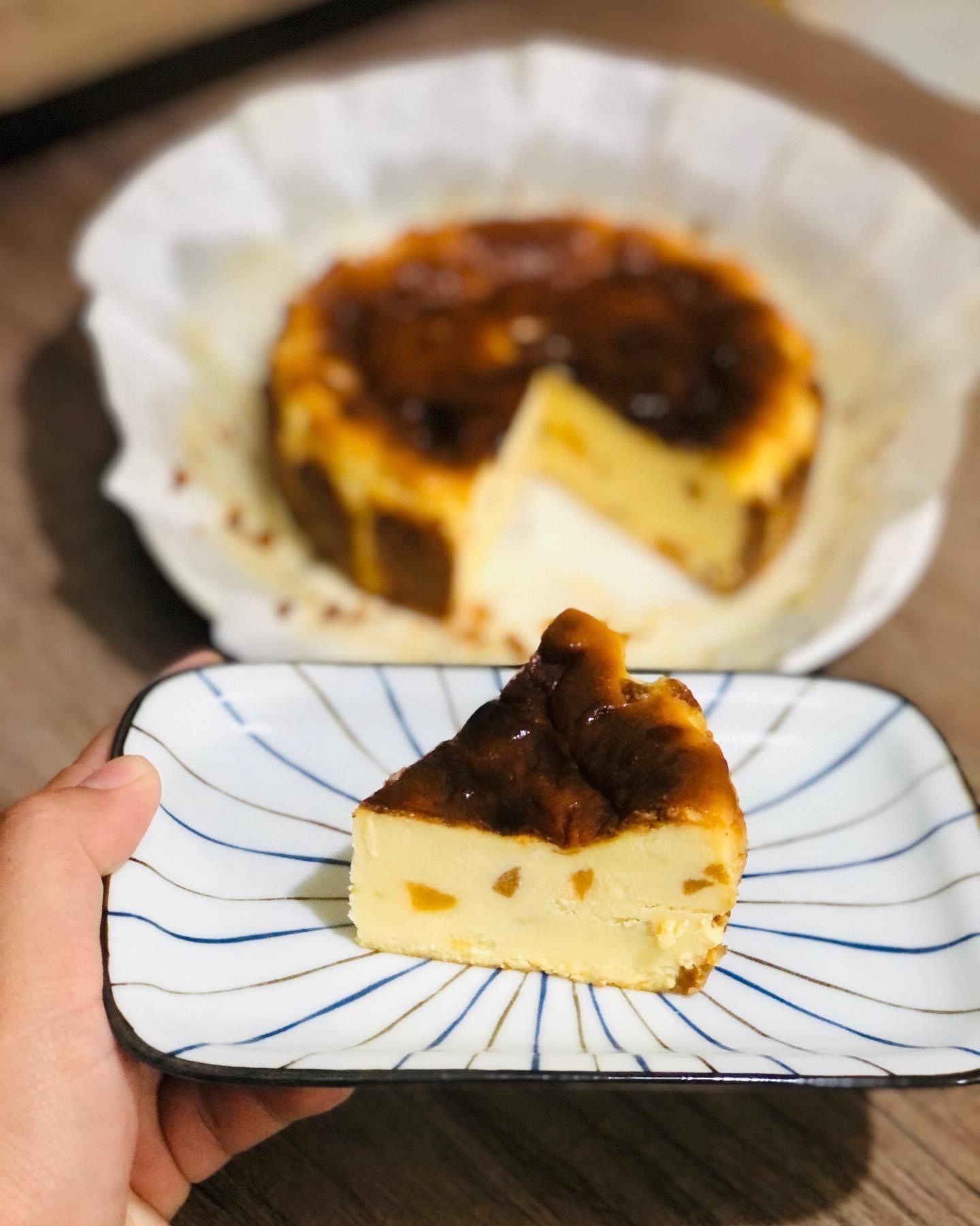 巴斯克乳酪蛋糕（水蜜桃）