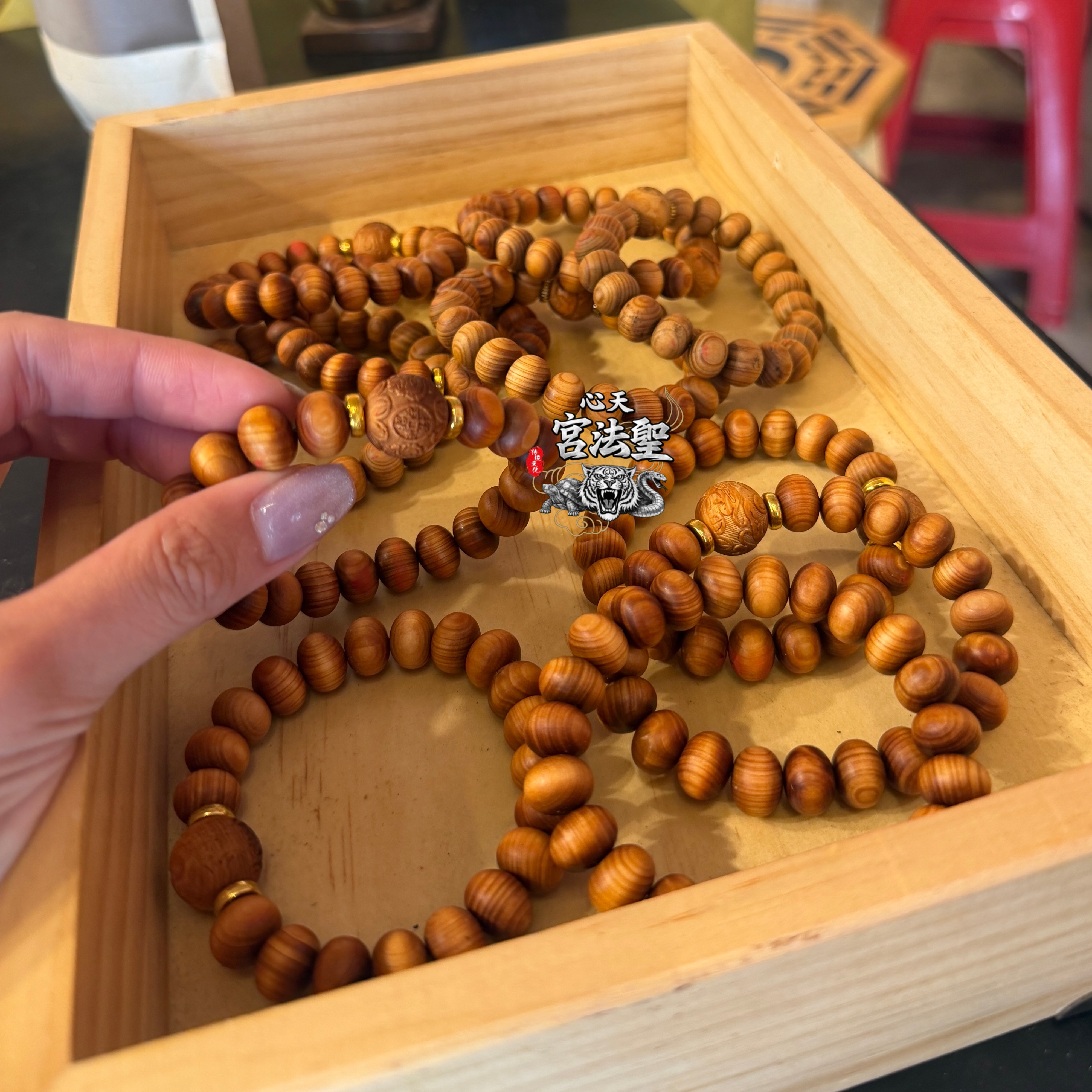 圓貔貅佛珠（有香味）