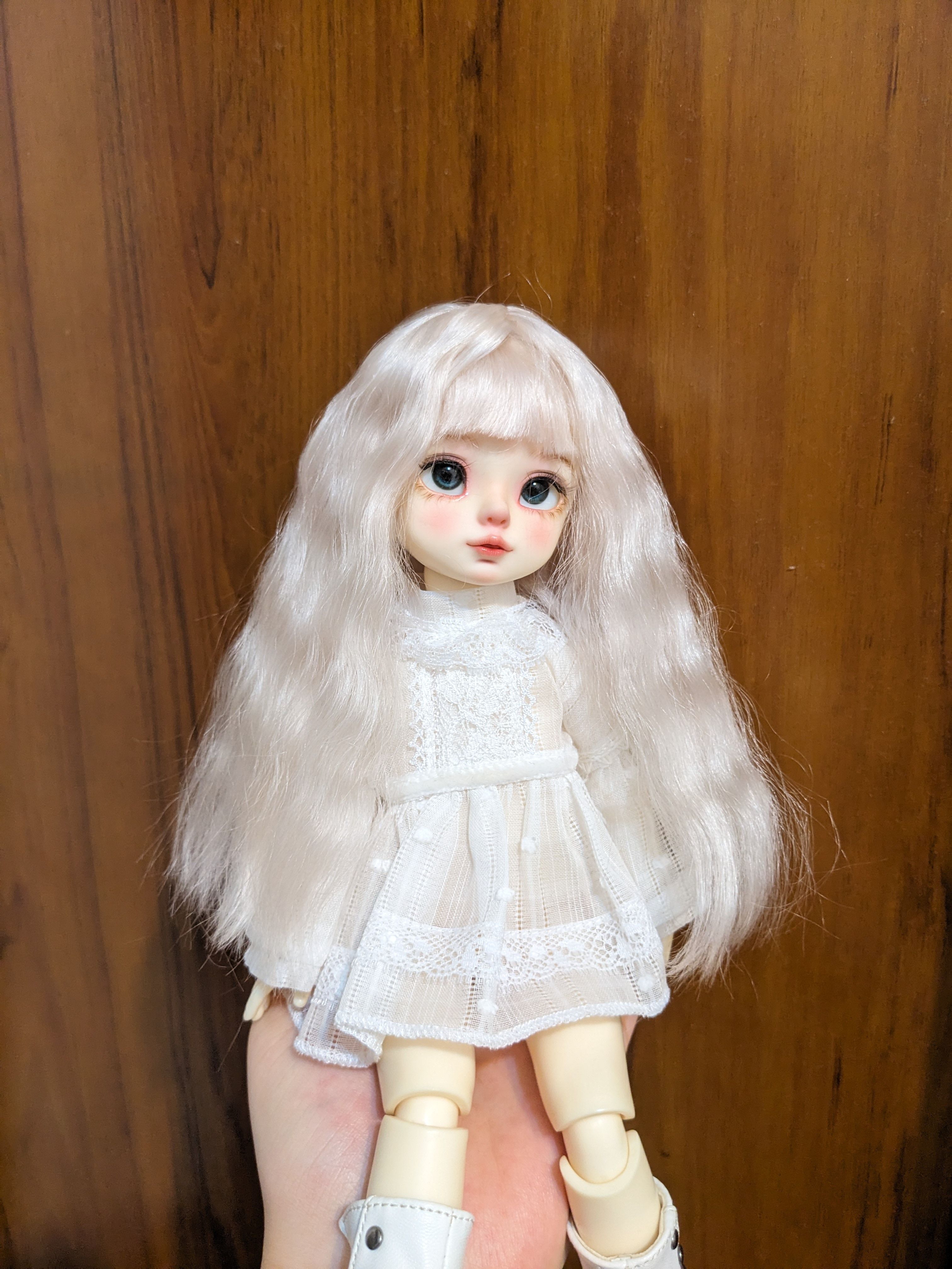 六分假髮與收納盒