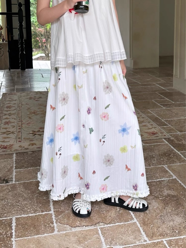 花園告白 浪漫肌理長裙