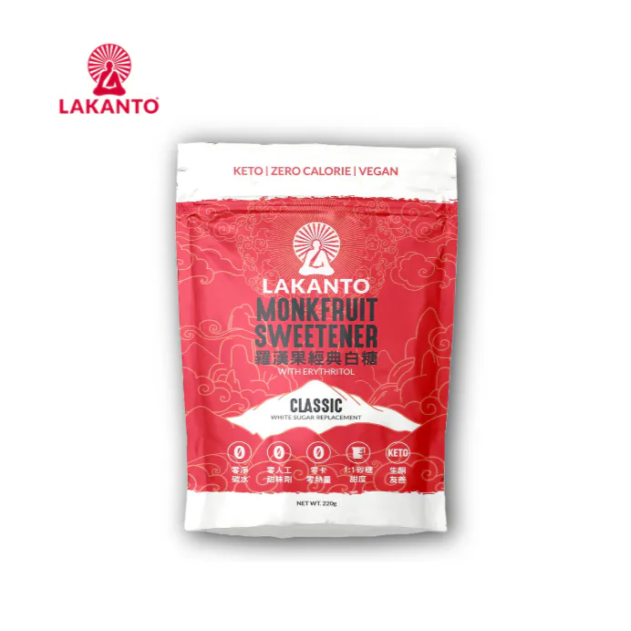 【安達生活】Lakanto羅漢果糖經典白糖-220g