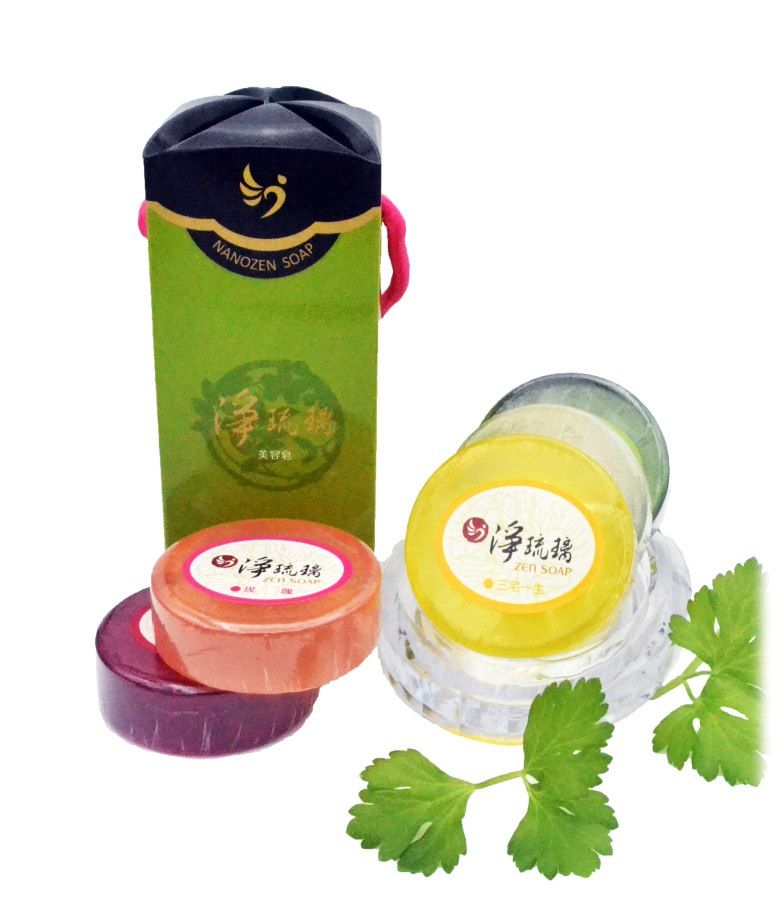 Q豆手創坊★淨琉璃美容皂 100g 天然矽皂 五色皂禮盒 手工製品 台灣專利