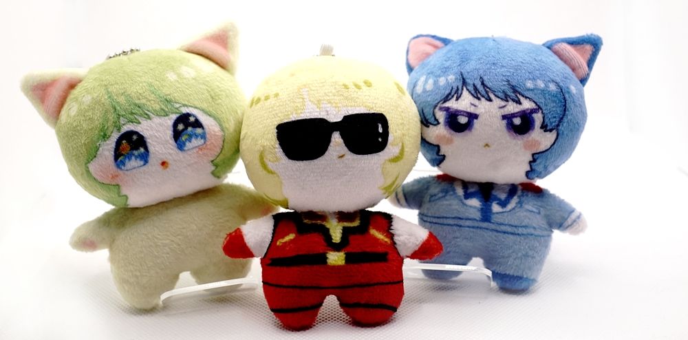 機動戰士Z鋼彈-饅頭娃吊飾（共3款）