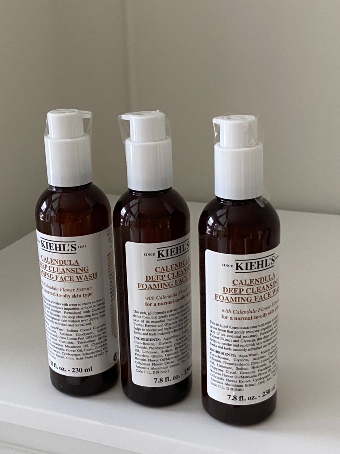 KIEHLS 契爾氏 金盞花潔面泡泡凝露230ml