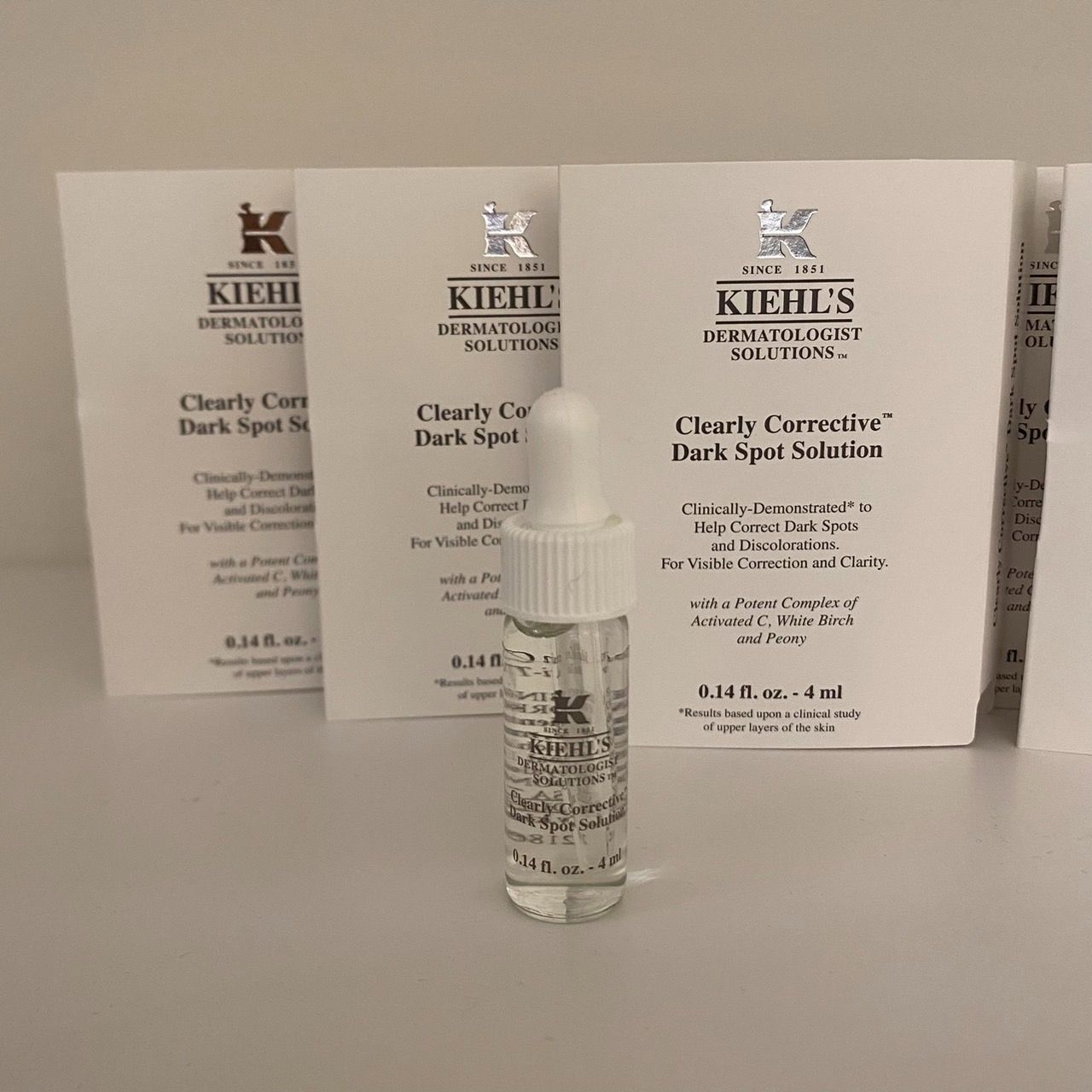 Kiehls契爾氏激光極淨白淡斑精華 小樣 抗膚色不均 4ml