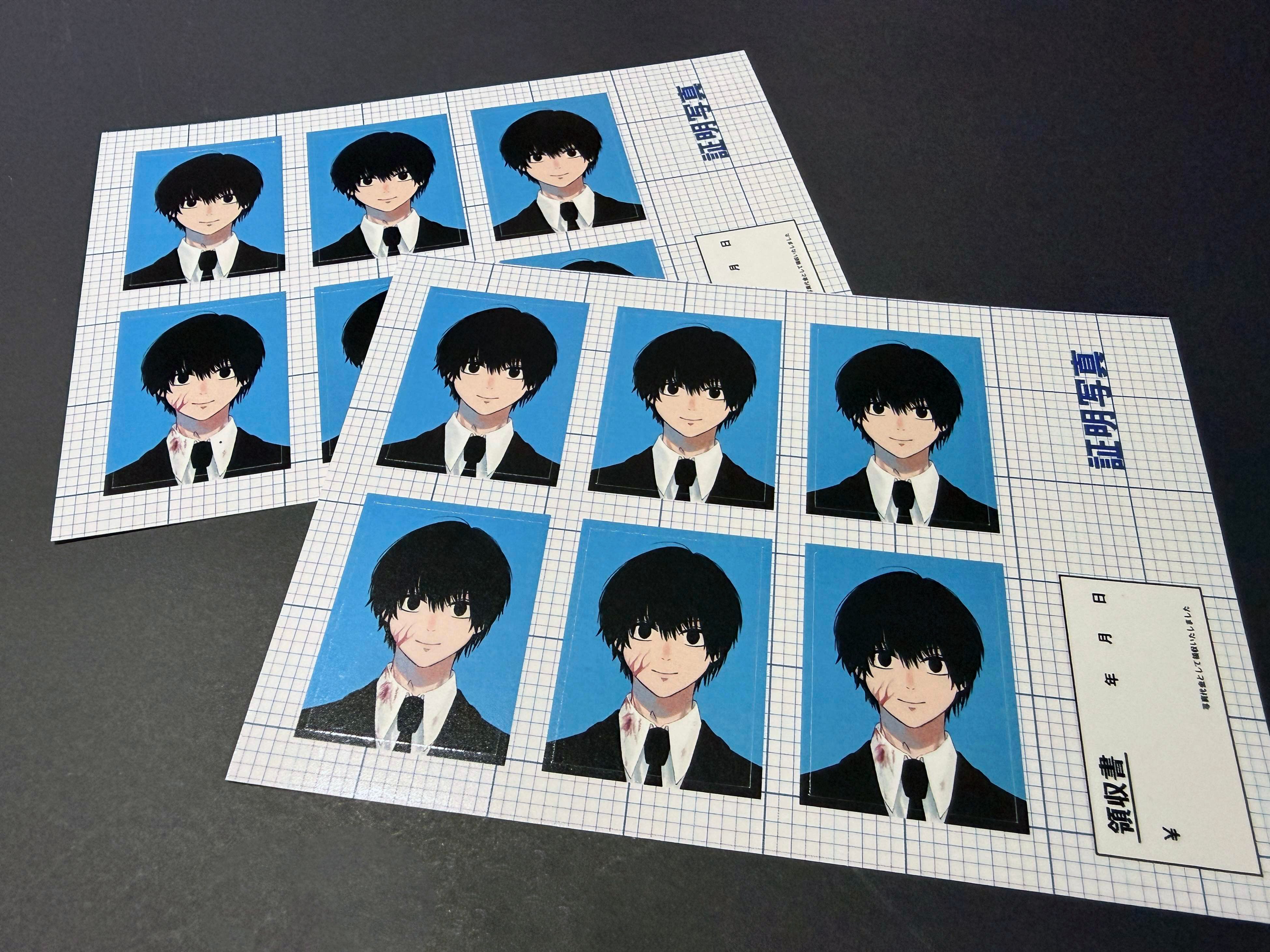 南雲證件照貼紙