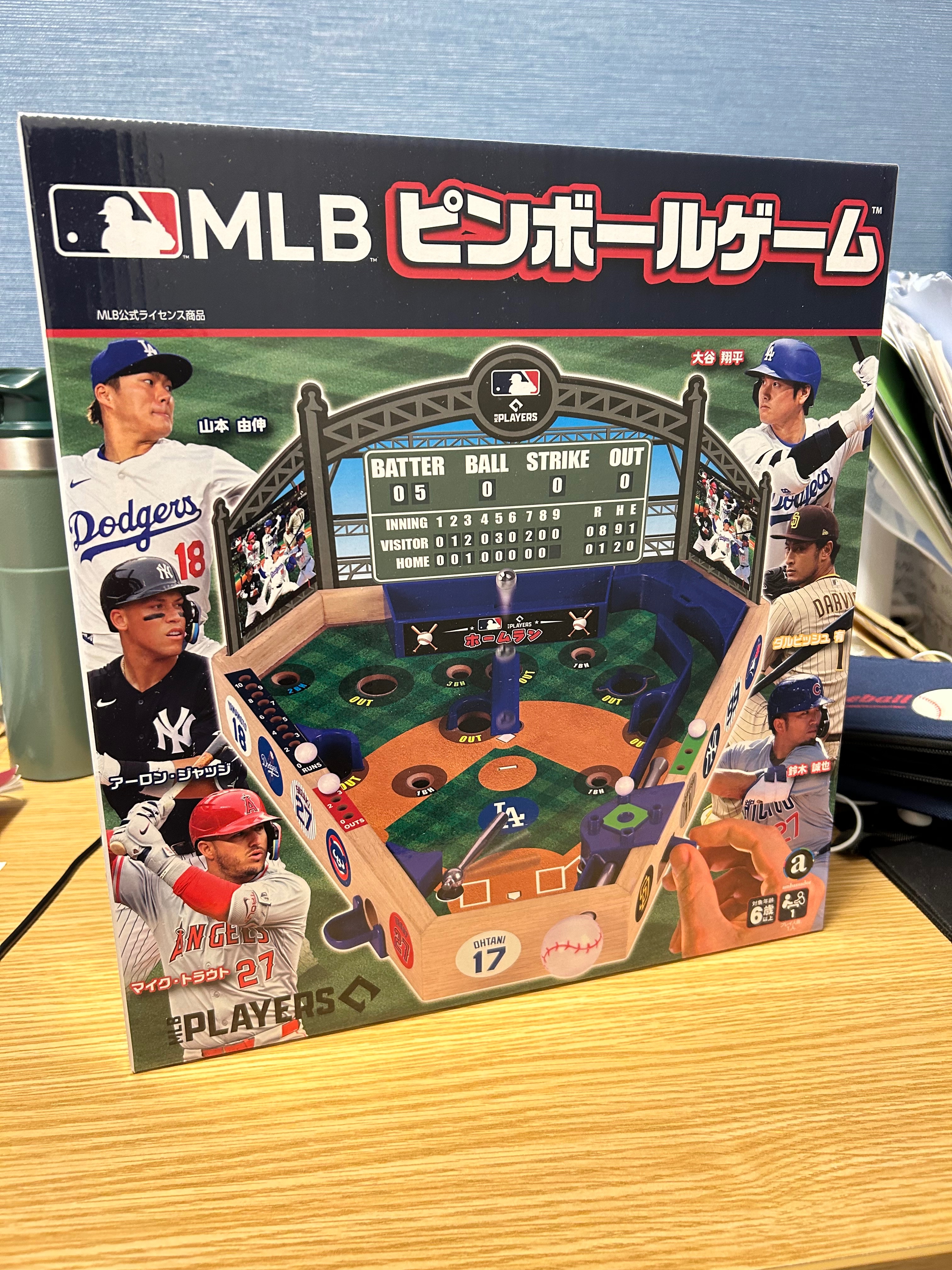 大谷翔平 山本由伸 達比修有 MLB大聯盟野球盤 野球桌遊 Trout Judge