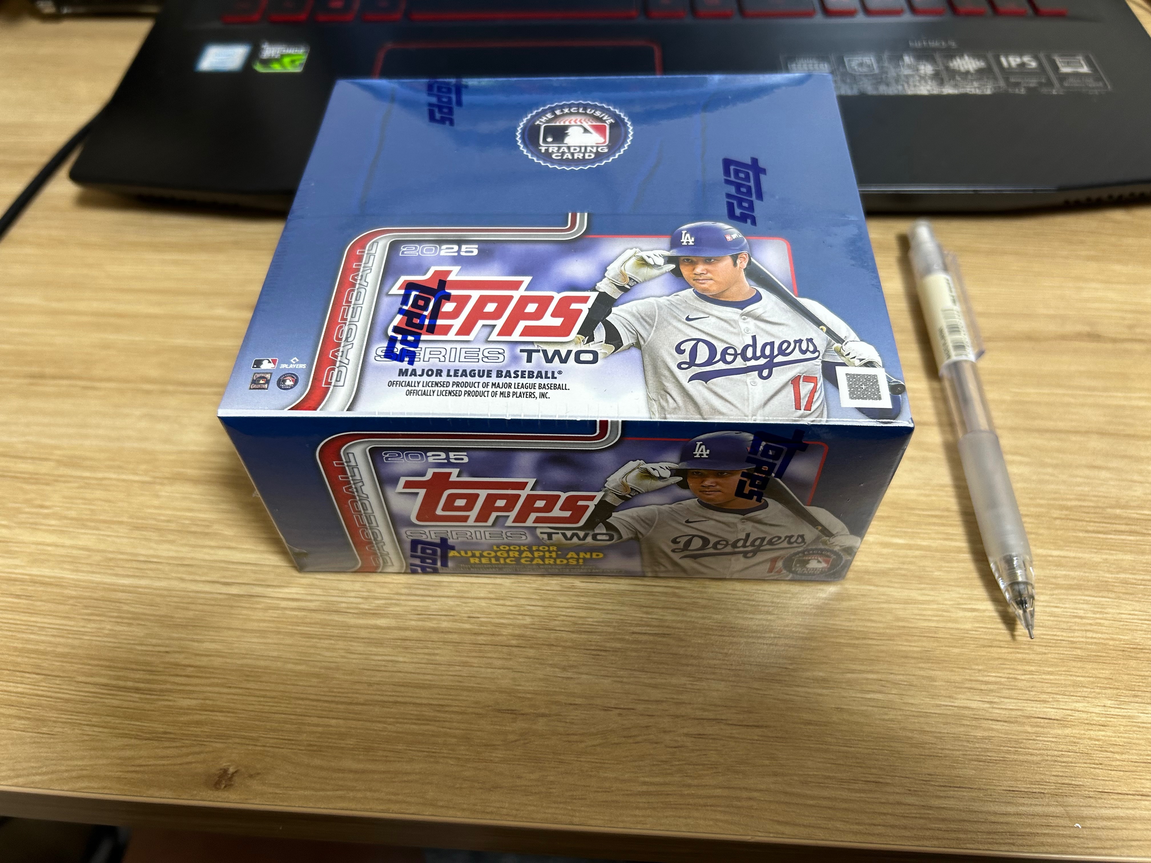 2025 MLB TOPPS SERIES 2 baseball display box 一盒 280張 大谷翔平