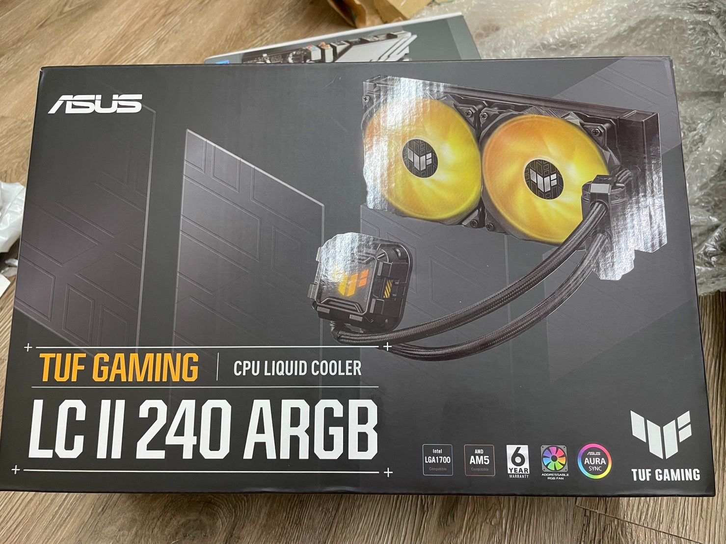 華碩 TUF GAMING LC II 240 ARGB 水冷散熱器 RMA全新未使用 保固至2027.11.3