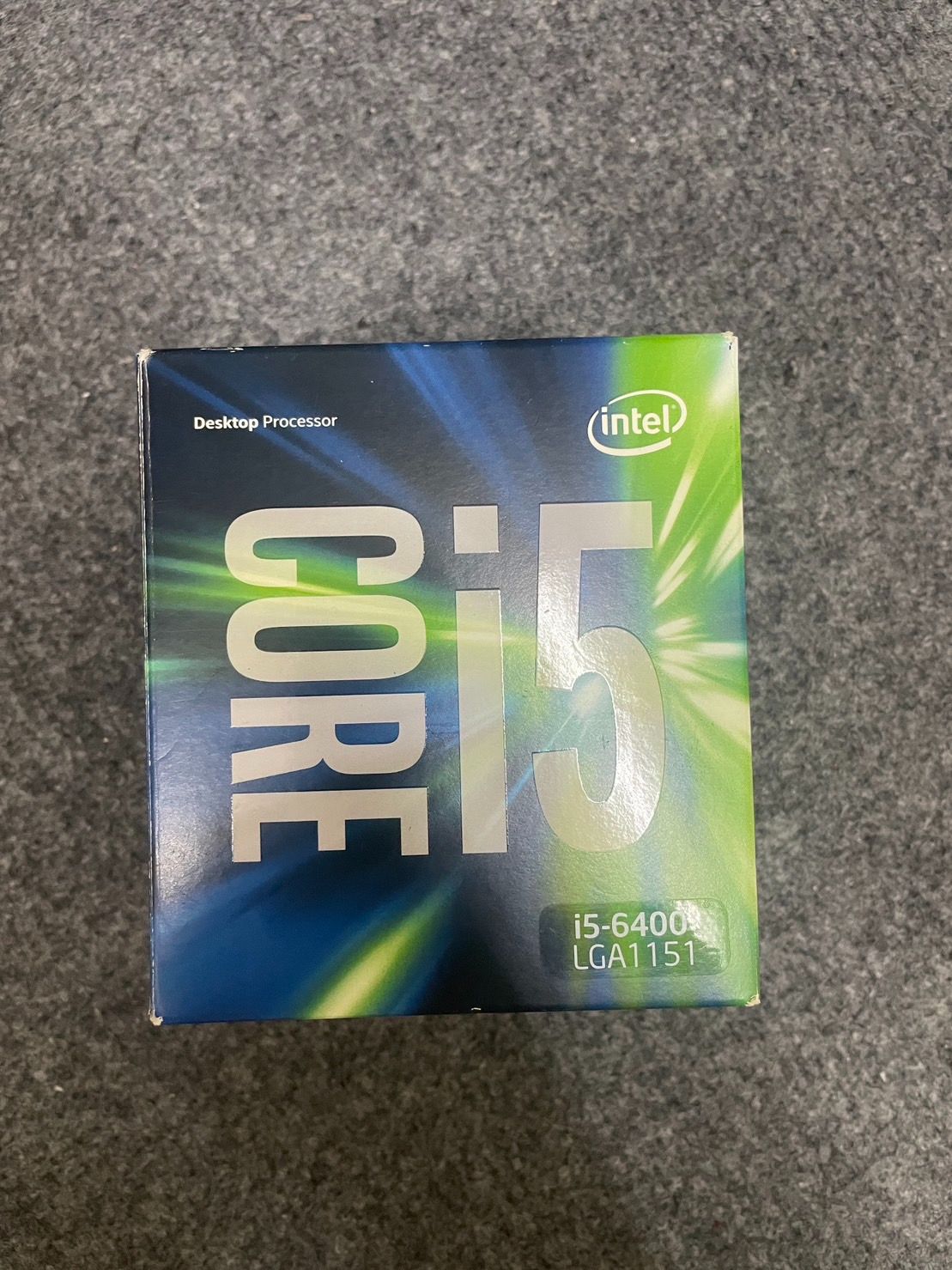 Intel® Core™ i5-6400 CPU 有盒 風扇全新未使用