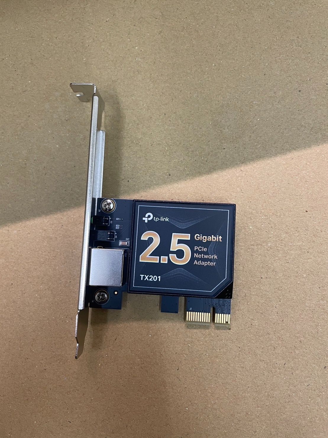 TP-Link TX201 2.5 Gigabit PCI Express網卡 保固至2027.1.2 二手