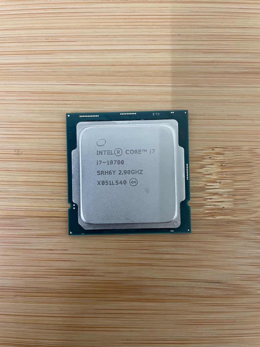 Intel® Core™ i7-10700 CPU 處理器 10代 1200腳位 有內顯 裸U無保