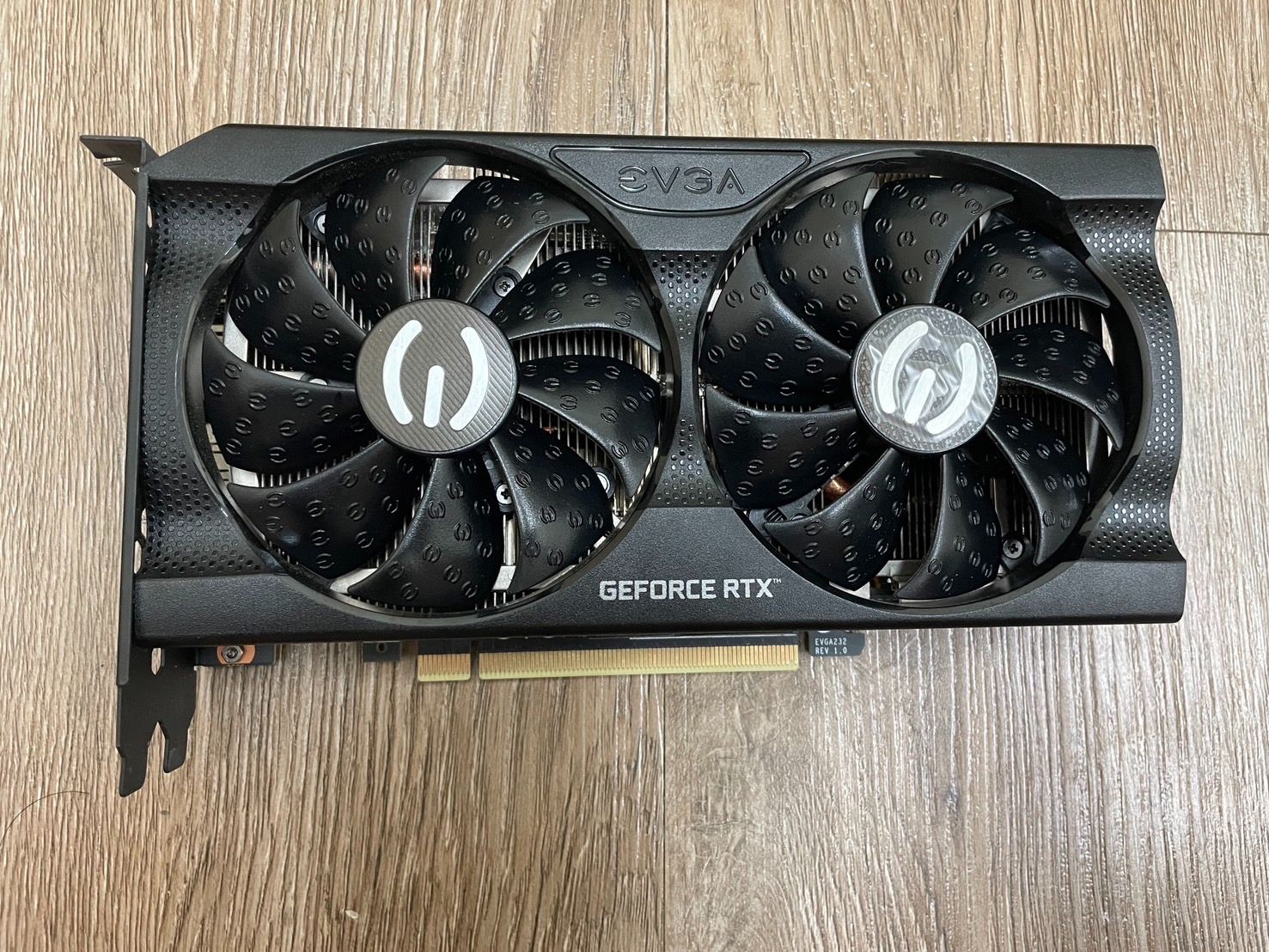 EVGA RTX 3050 XC BLACK GAMING 08G 顯示卡 無盒保至2027.4.27 近全新 非礦卡