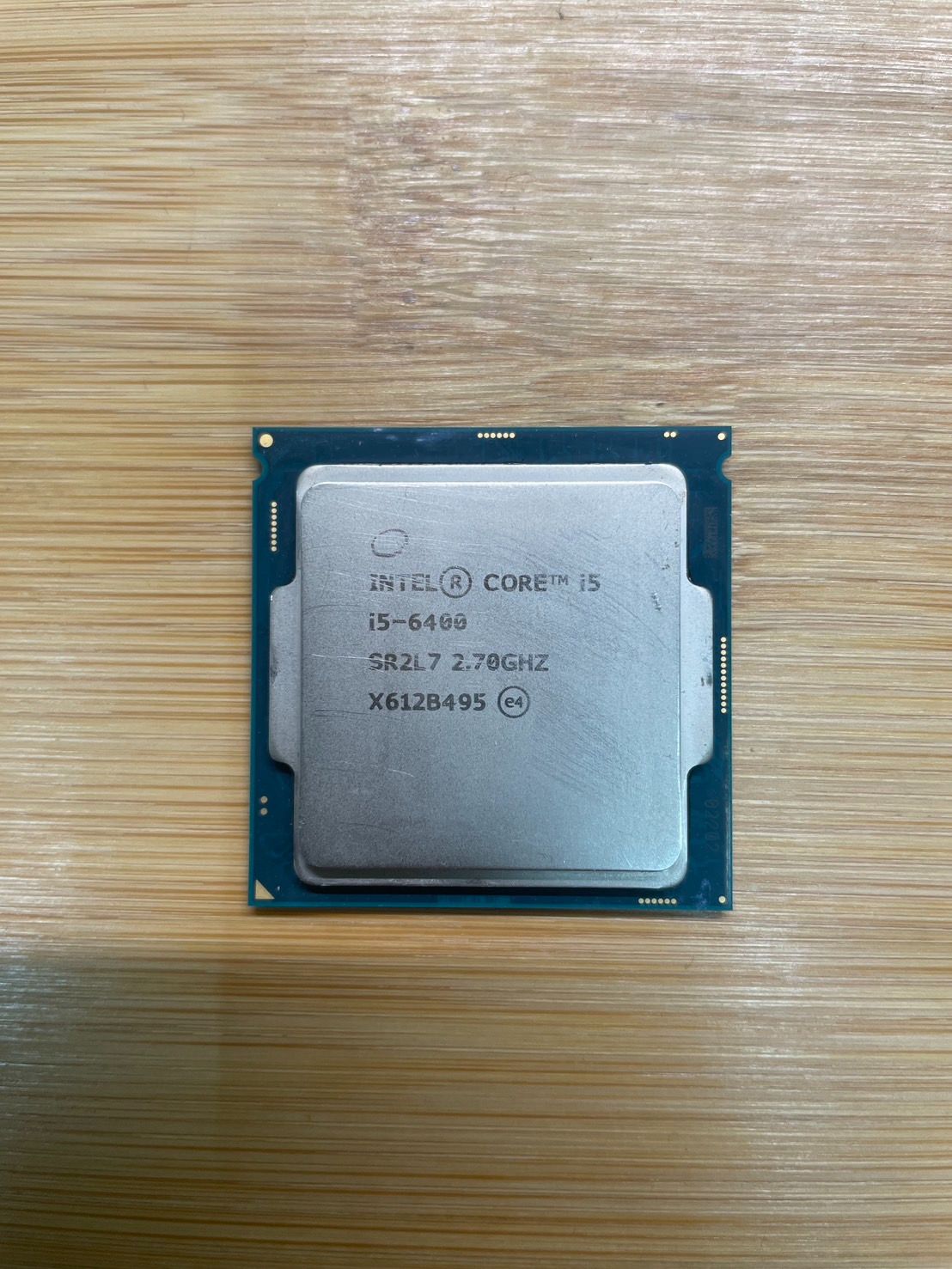 Intel® Core™ i5-6400 CPU 處理器 6代 裸U 微瑕疵