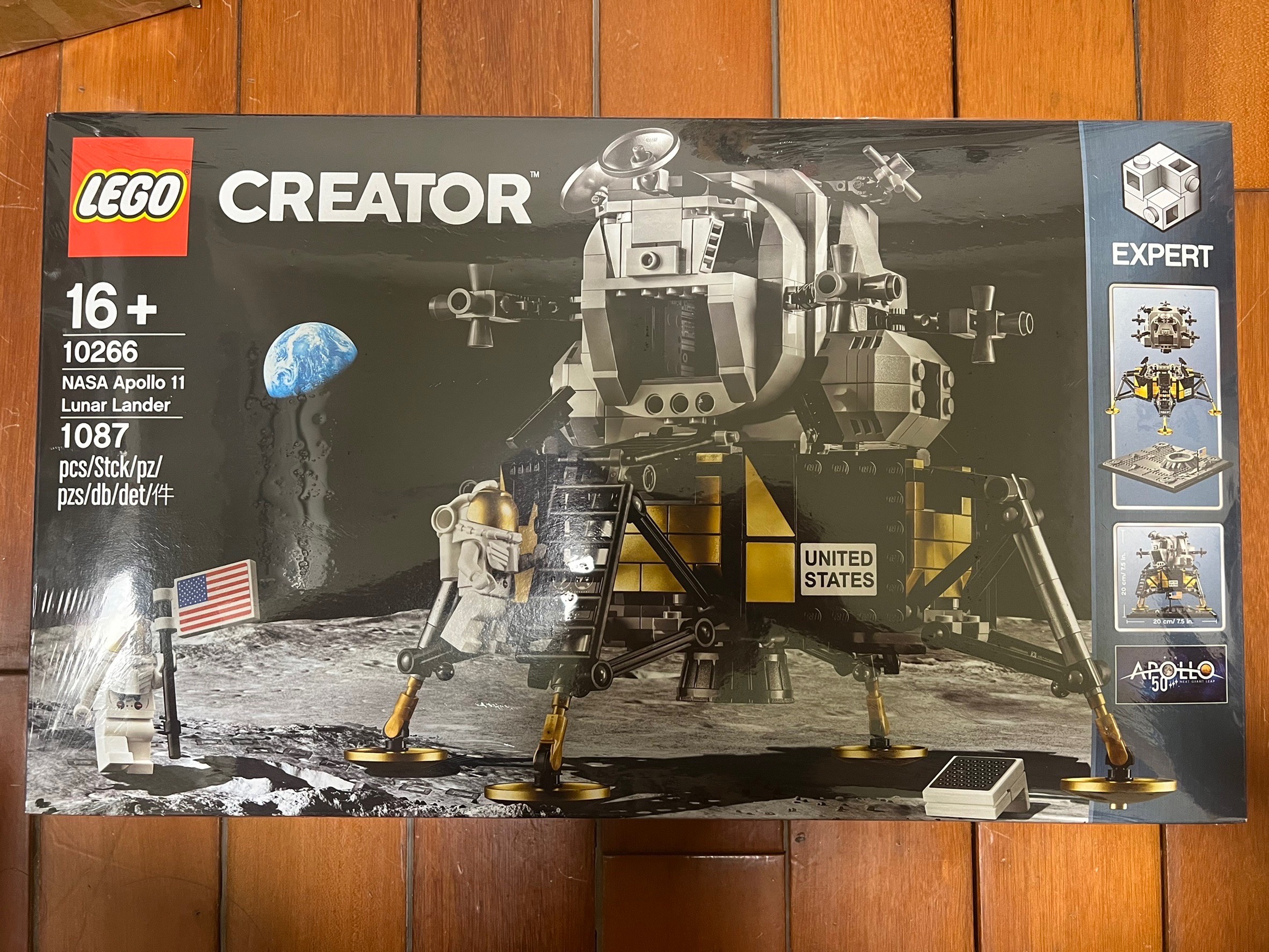 【LEGO 樂高】積木 Creator NASA 阿波羅11號登月小艇 10266