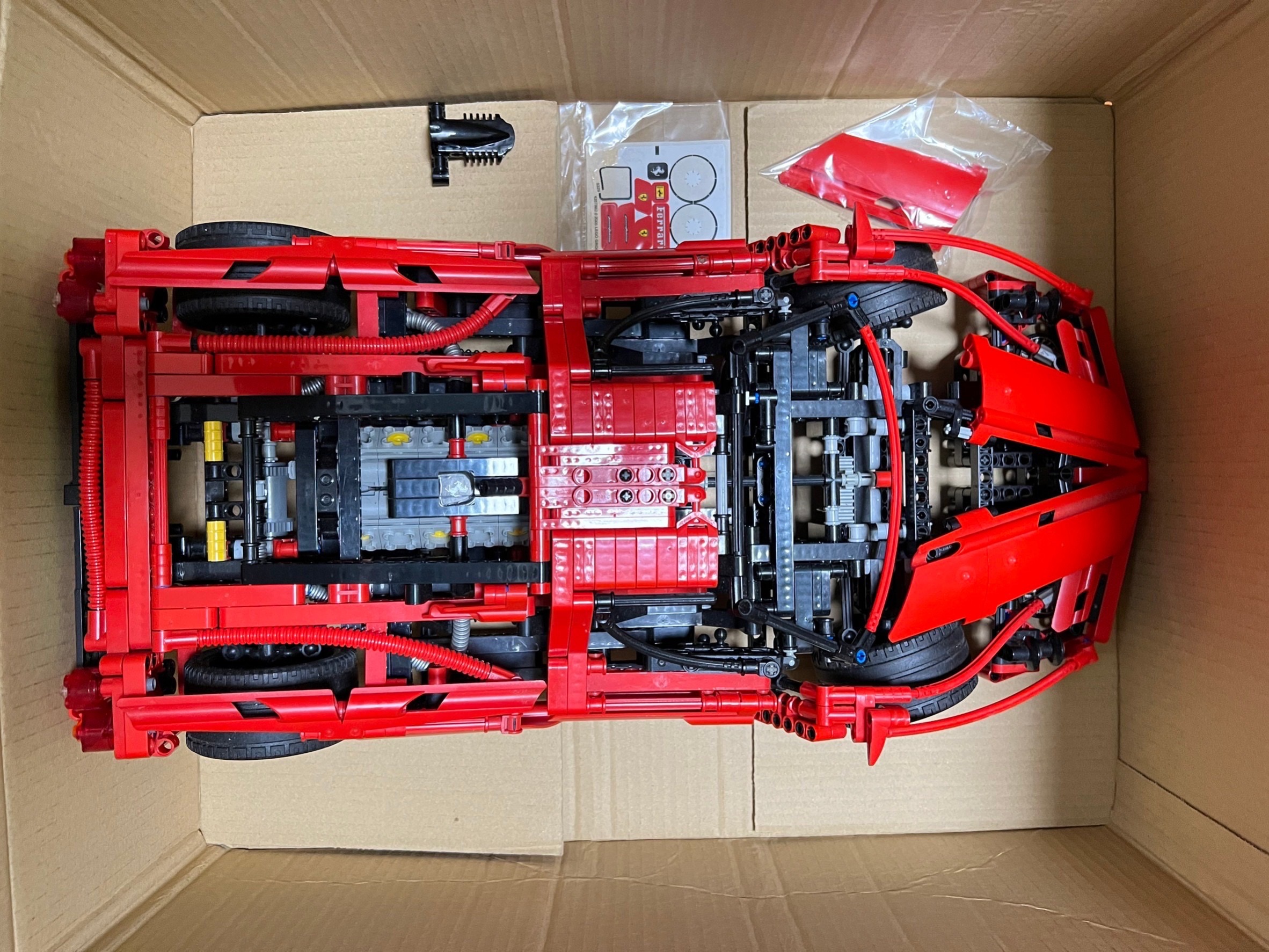 Lego 8653 Enzo Ferrari 1:10 （有缺件）