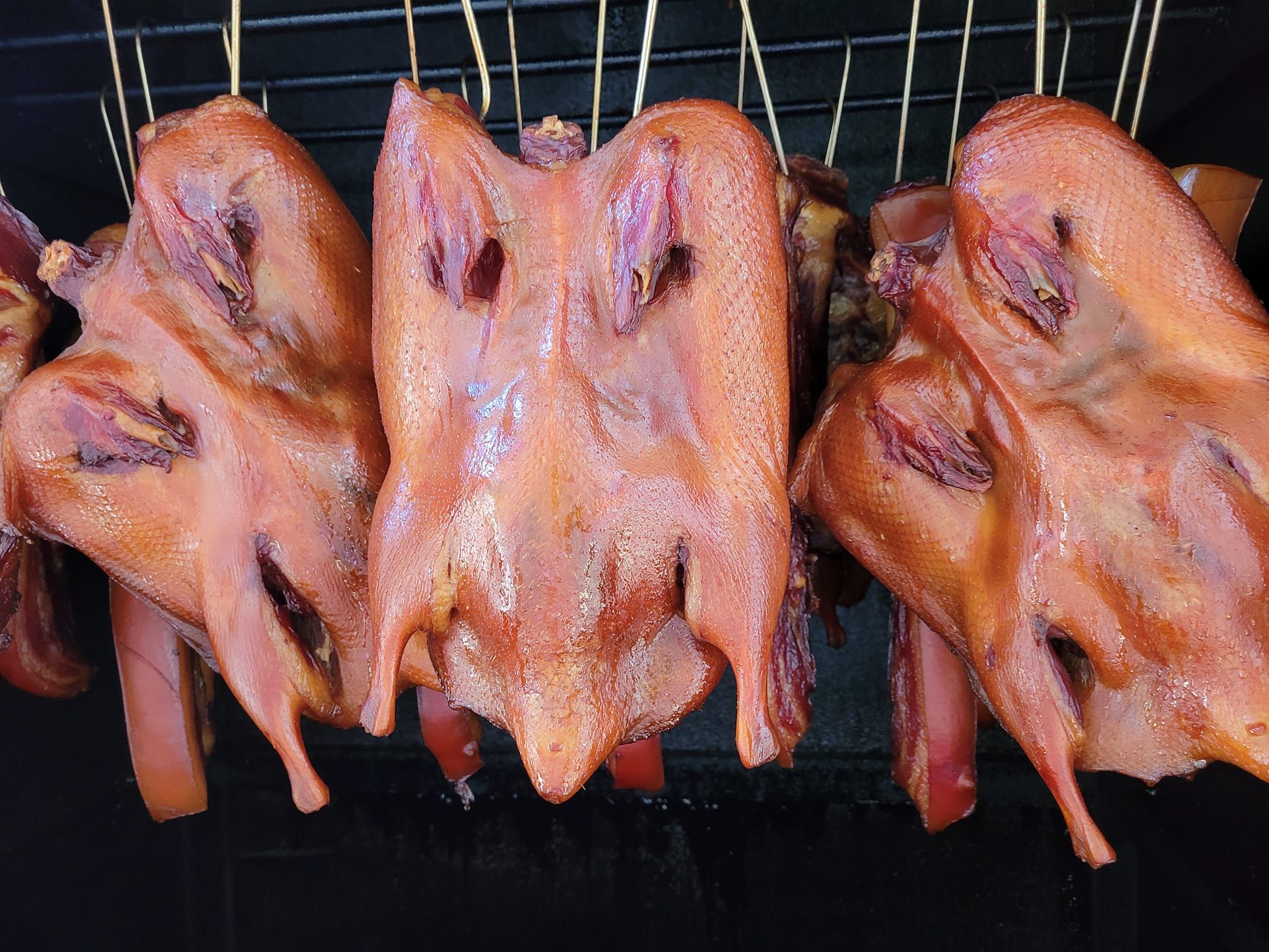 燻臘鴨 / 秤重量