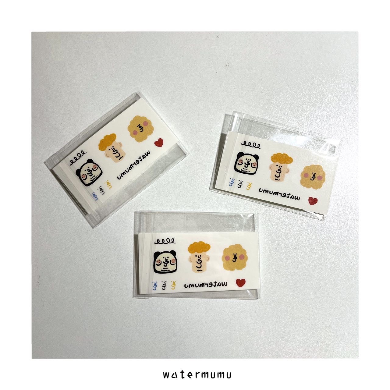 【watermumu】超級少量✨ | 瓦特與寵物們｜紋身貼紙❤️✨
