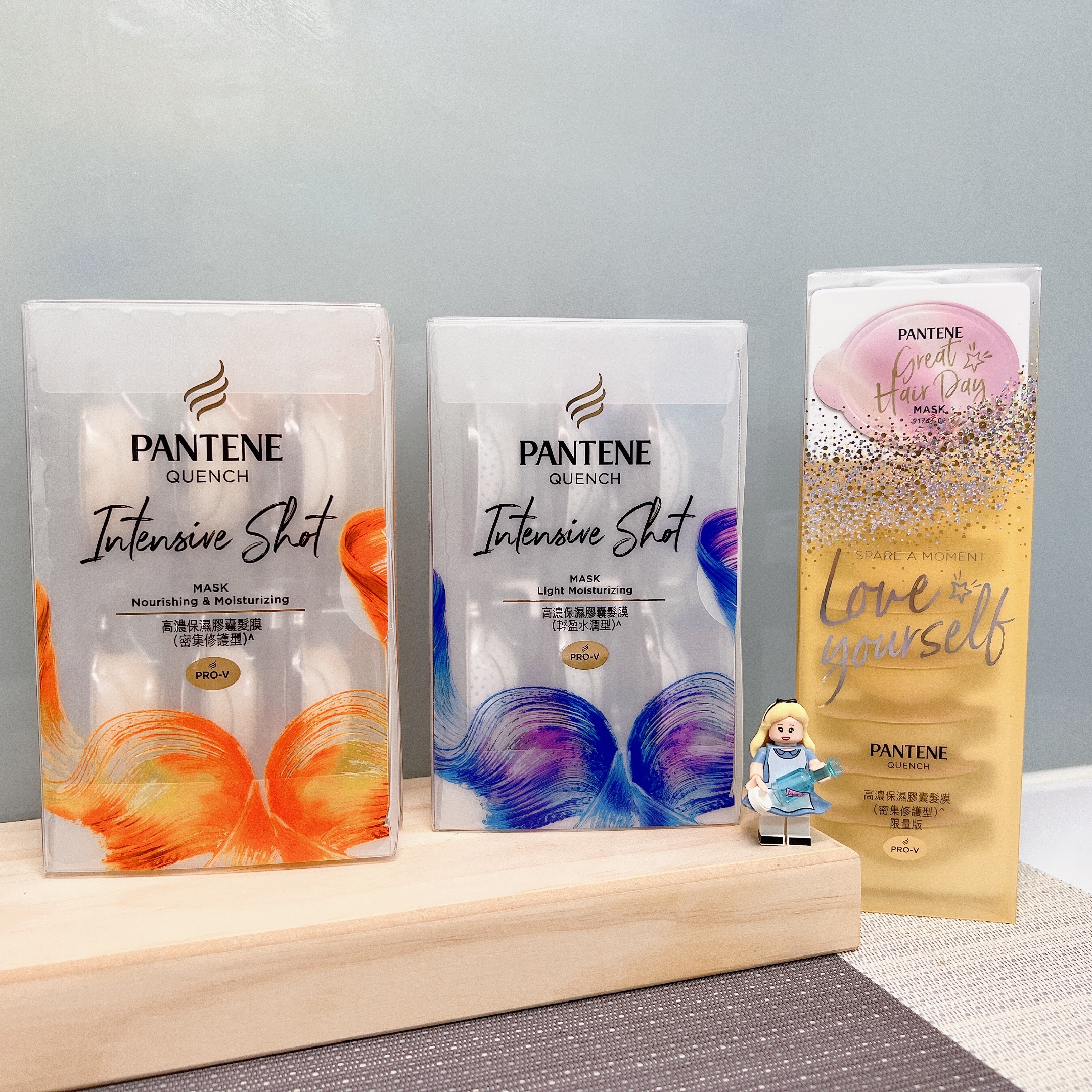 居家沙龍級護髮✨【PANTENE 潘婷】高濃度保濕爆水膠囊髮膜（輕盈水潤型/密集修護型）