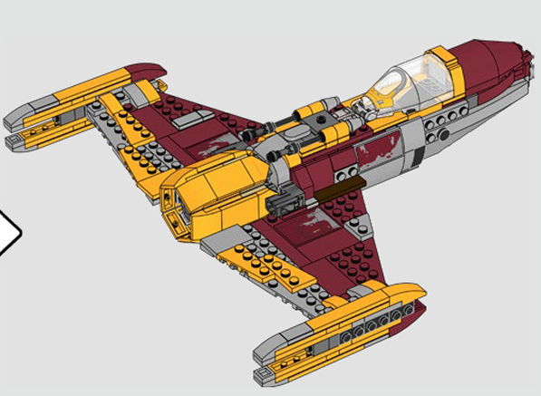 LEGO  未組裝載具、場景    「星戰 II 區」