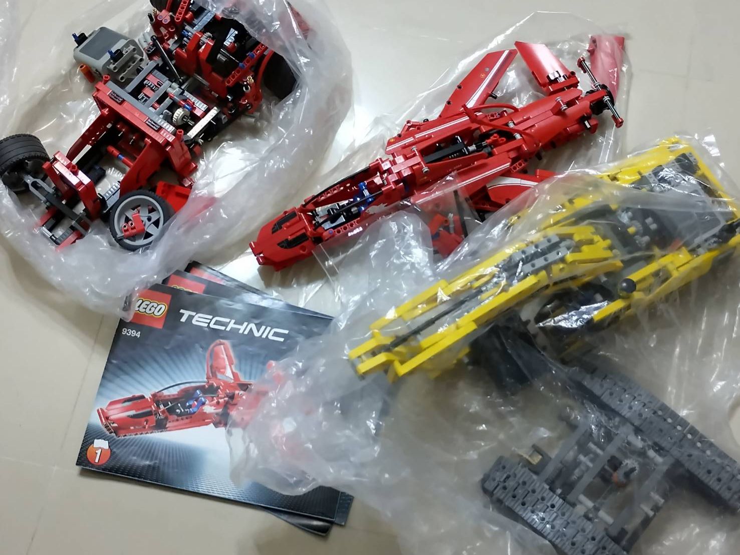 LEGO  中古科技  三組一起賣  缺件，殺肉   現狀出售