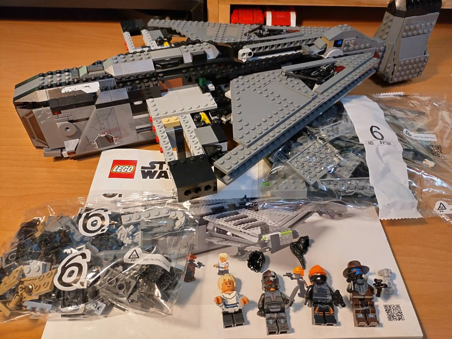 LEGO  中古  75323  前5包無缺件  6號包未組   現狀出售
