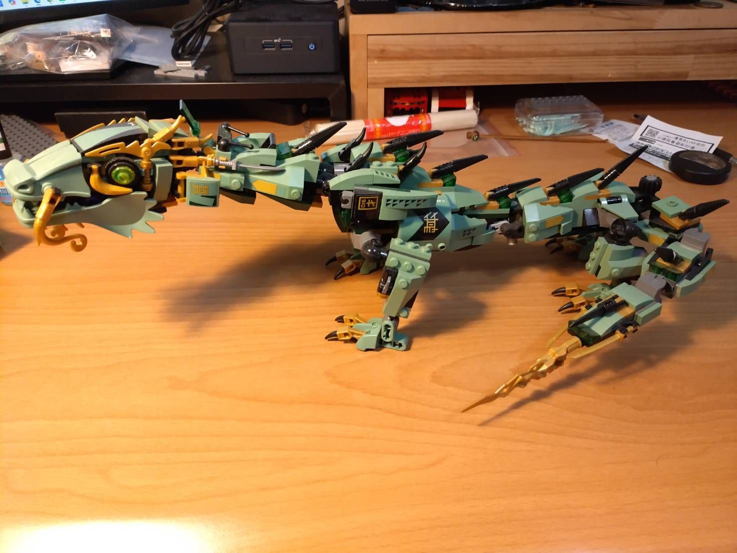 LEGO  中古綠龍  70612  無人偶，現狀出售