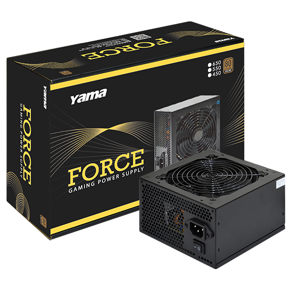 [君主代理商]  FORCE 550W 650W 銅牌 電源供應器~裝機好用 五年保固 故障率低