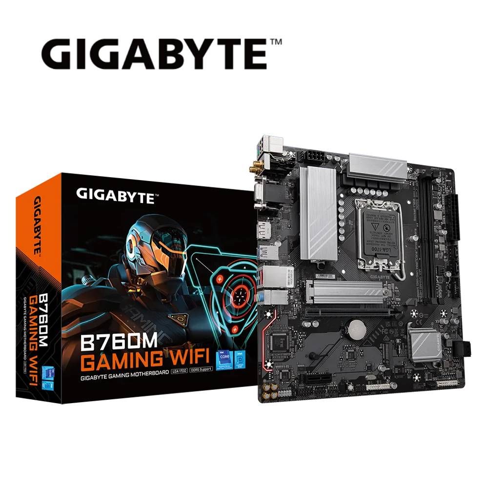 [D5 主板 WIFI 五年保] 全新 技嘉 B760M GAMING WIFI MATX /1700/DDR5