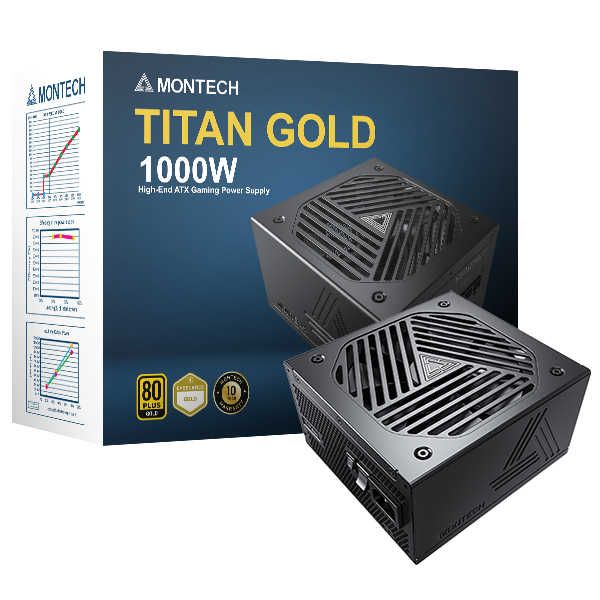 Montech君主 TITAN GOLD 1000W 850W 750W 十年保/金牌全模組/PCIe5.0/電源供應器