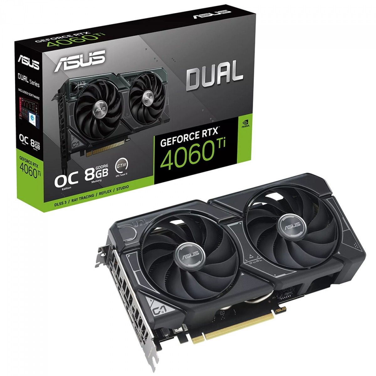 全新 雙風扇 RTX4060TI 顯示卡  華碩 DUAL  RTX4060TI O8G 技嘉 4060TI WF 8G