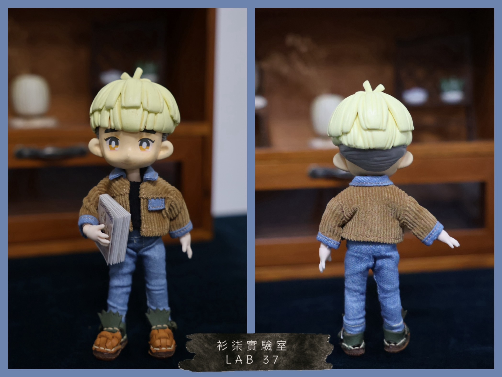 燈芯絨復古外套