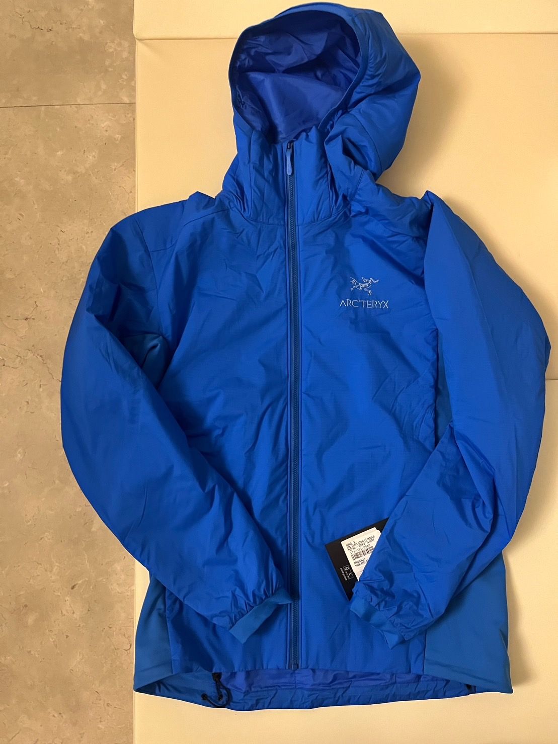 男款 s號 Arcteryx 始祖鳥 Atom LT hoody 連帽外套 藍