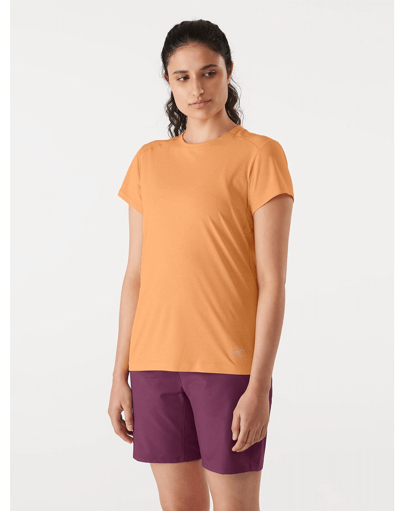 ArcTeryx 始祖鳥 Quadra短袖排汗衣/登山衣 女