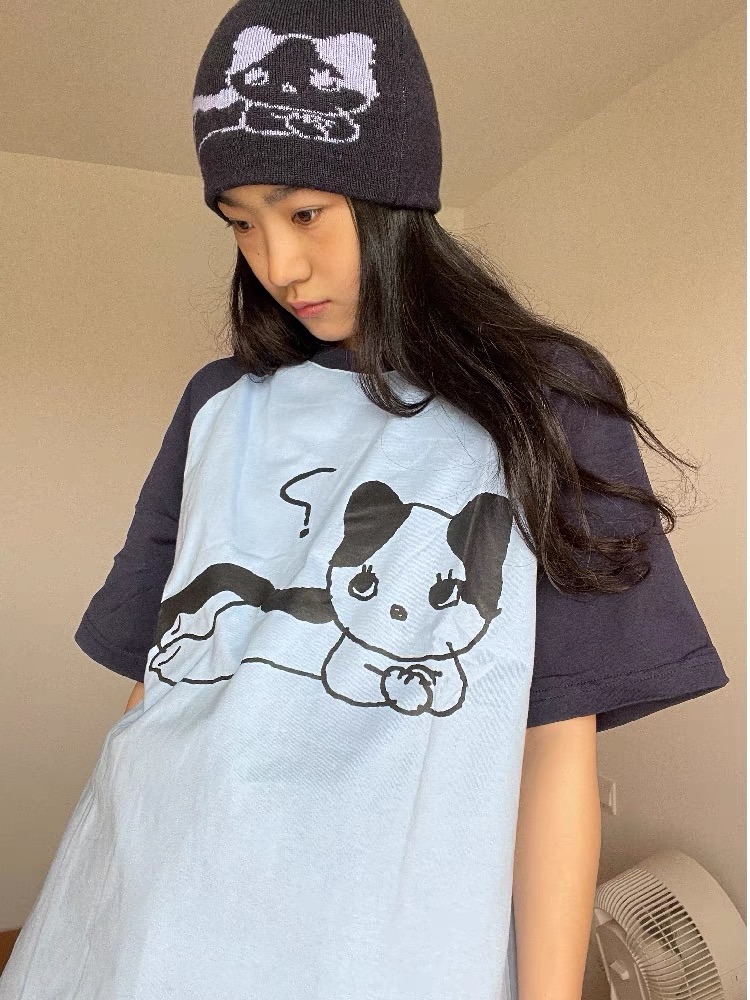 問號貓 短T