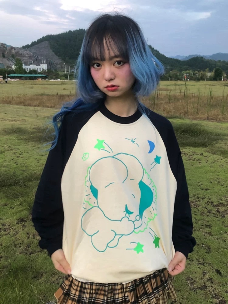 睡覺老鼠 長T