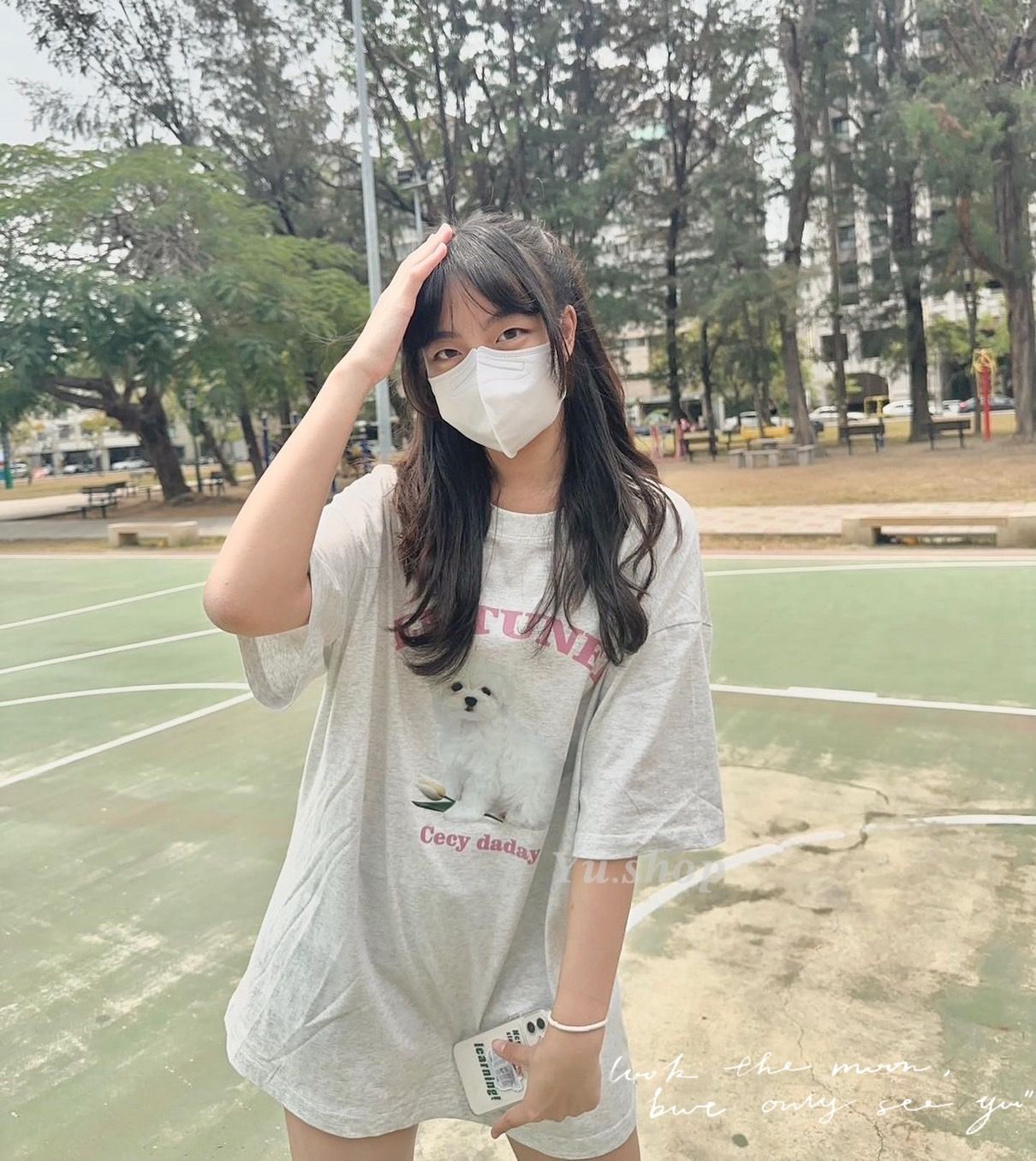 馬爾濟斯の可愛純棉上衣♡