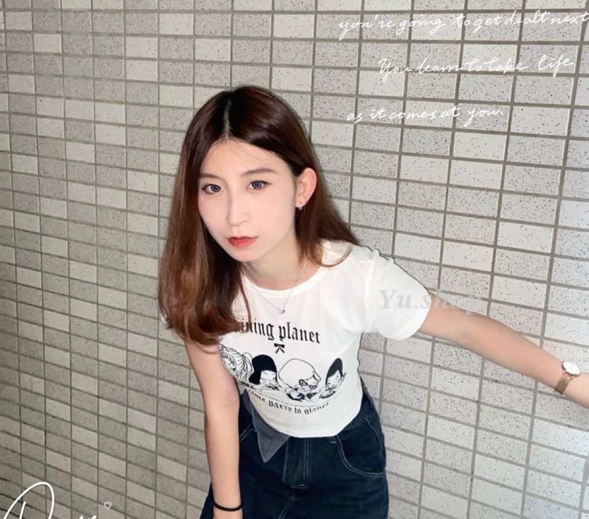 美式復古y2k套裝（可分開下單）♡