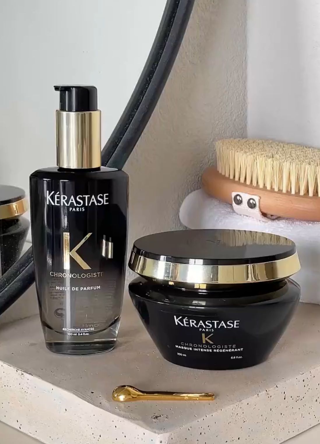 愛馬仕護髮系列🇺🇸卡詩黑鑽魚子醬 髮膜/護髮精油