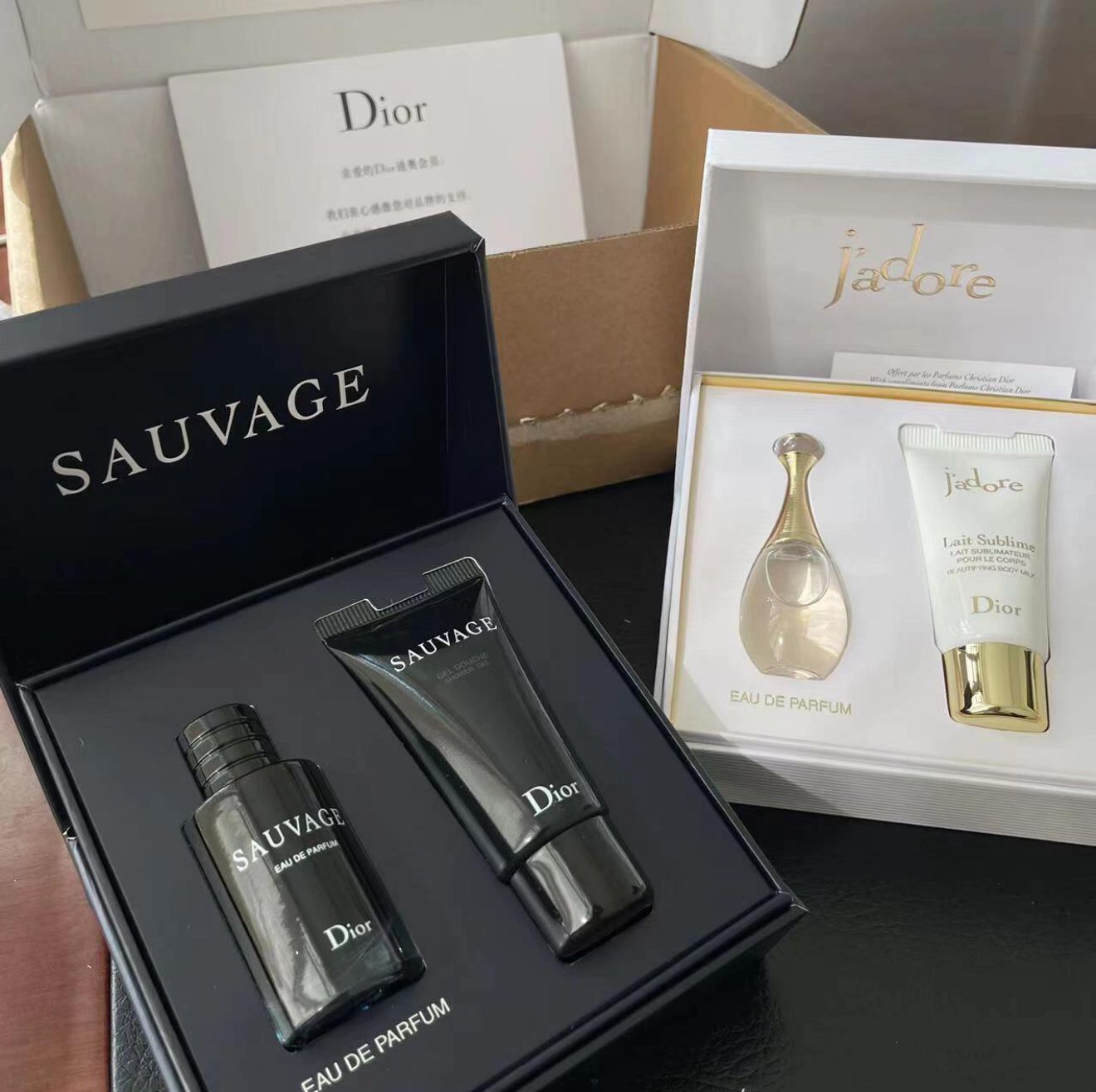 （現貨）DIOR限量禮盒優惠 男神/女神 香水禮盒
